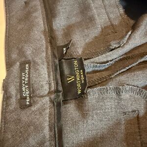 Worthington Woman Gray Trousers